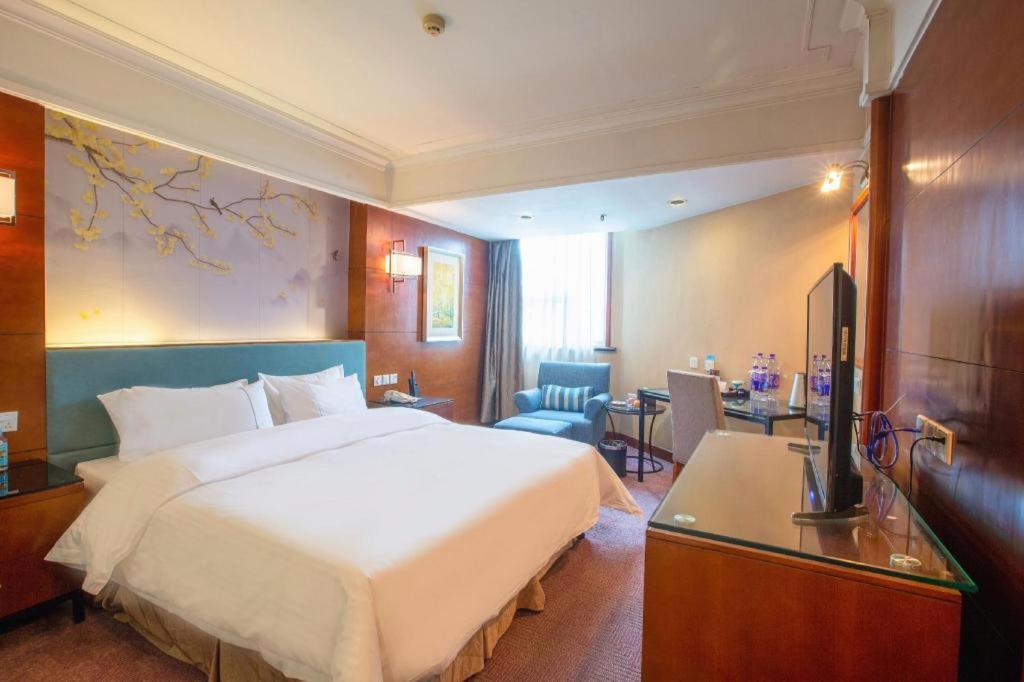 Linyi Blue Horizon Intenational Hotel Extérieur photo