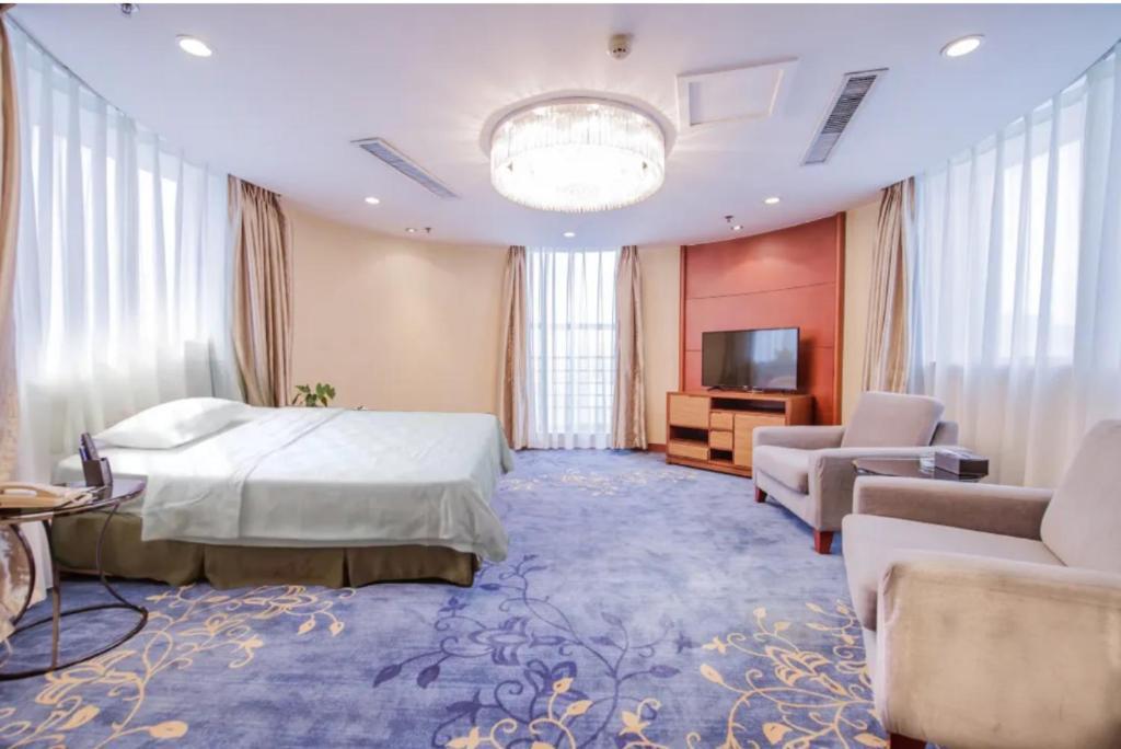 Linyi Blue Horizon Intenational Hotel Extérieur photo