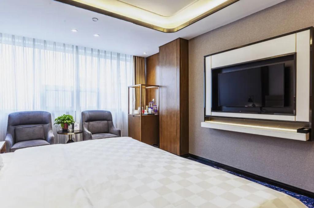 Linyi Blue Horizon Intenational Hotel Extérieur photo
