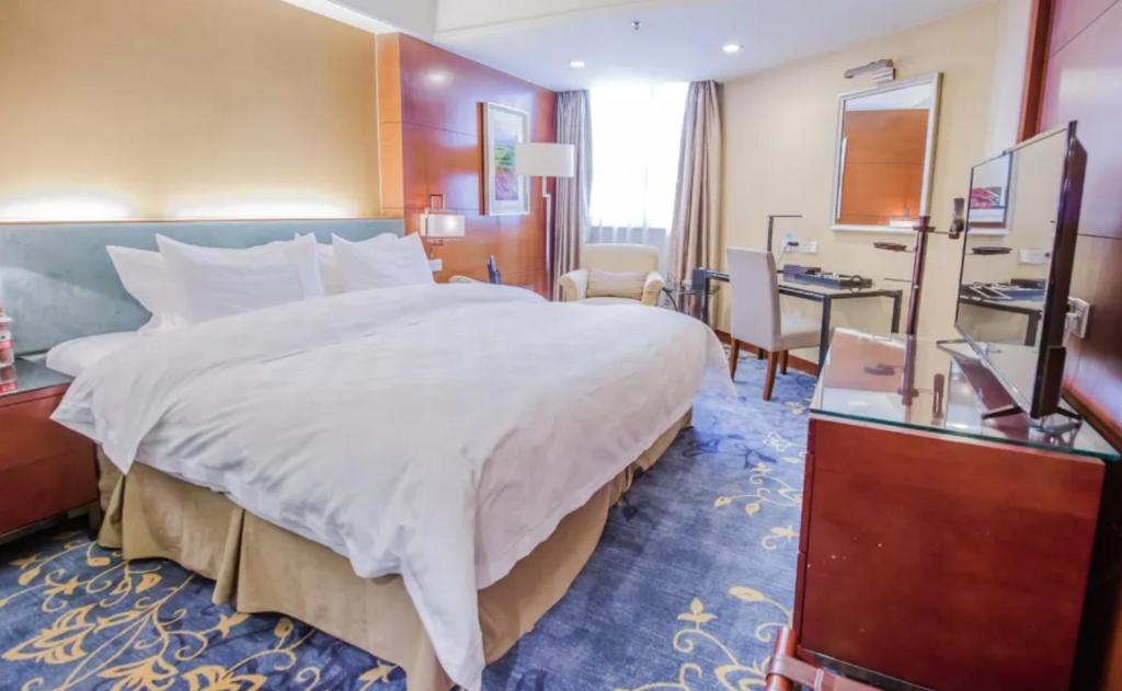 Linyi Blue Horizon Intenational Hotel Extérieur photo