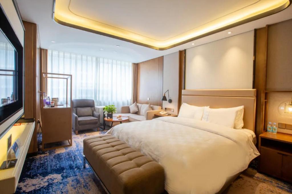 Linyi Blue Horizon Intenational Hotel Extérieur photo