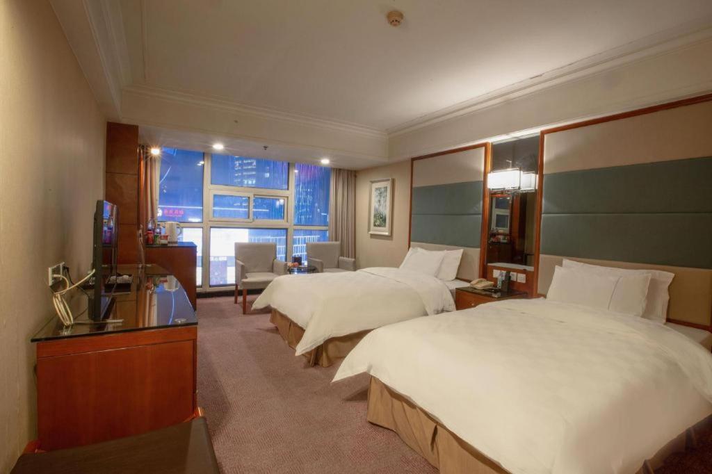 Linyi Blue Horizon Intenational Hotel Extérieur photo