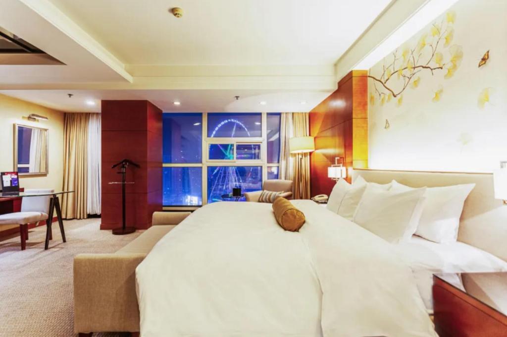 Linyi Blue Horizon Intenational Hotel Extérieur photo