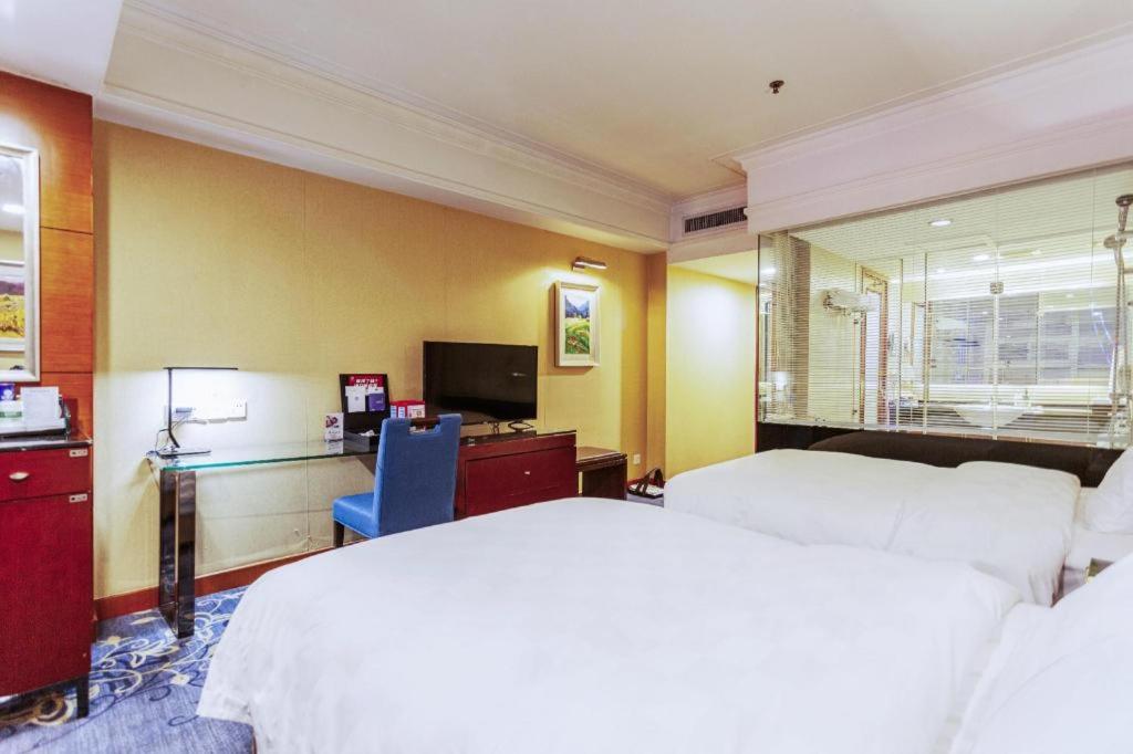 Linyi Blue Horizon Intenational Hotel Extérieur photo