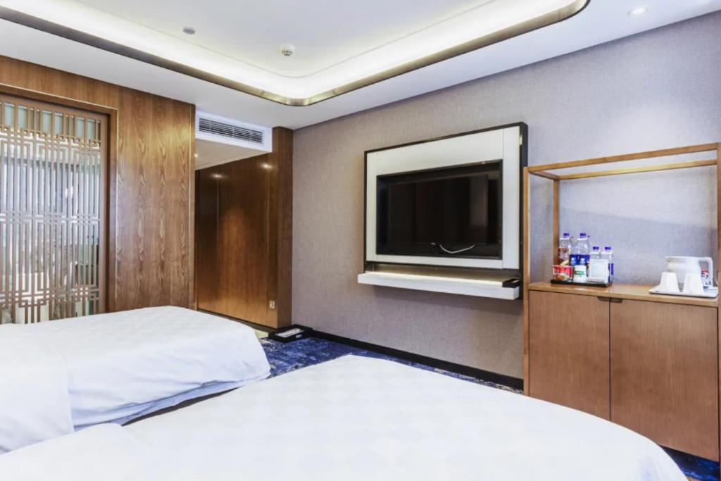 Linyi Blue Horizon Intenational Hotel Extérieur photo